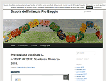 Tablet Screenshot of infanziamarchesane.org